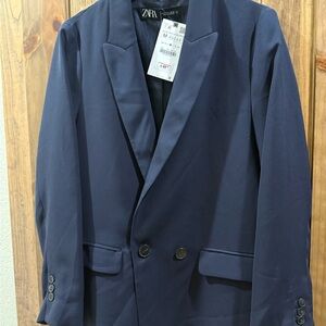 Zara Deep Blue Sport Coat